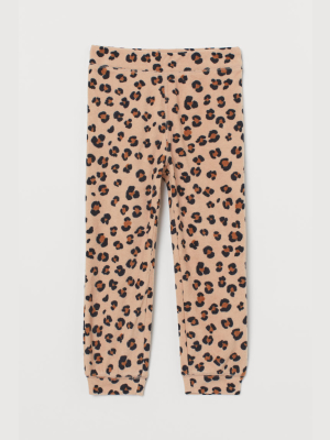 Patterned Fleece Pants