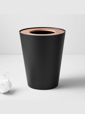 Rim Trash Can - Round