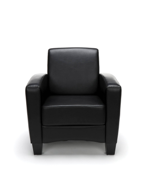 Traditional Reception Armchair Black - Ofm