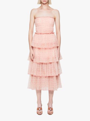 Haryln Tulle Midi Dress