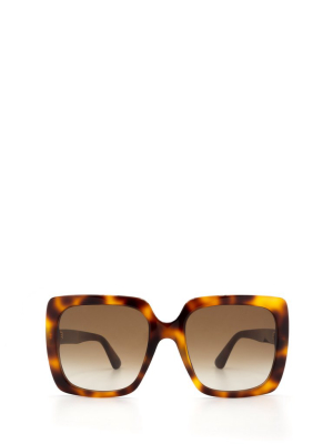 Gucci Eyewear Square Frame Sunglasses