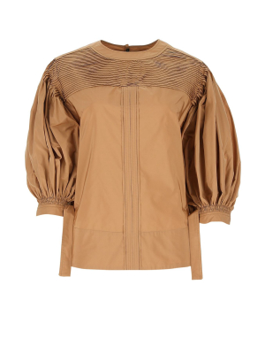 Jil Sander Balloon Sleeve Blouse