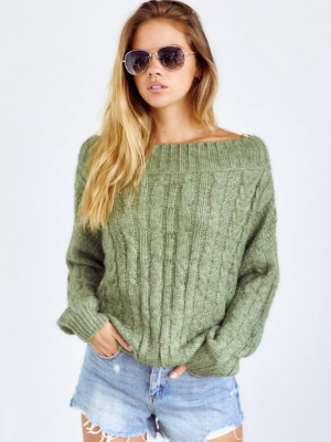 Sale - Cordova Off Shoulder Sweater