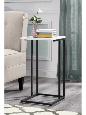 Harton C Shape Side Table - Serta