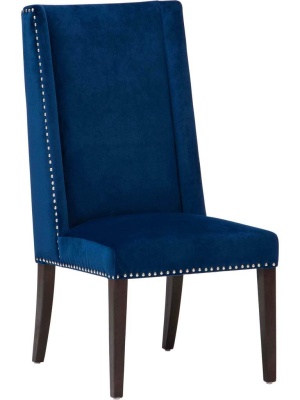 Sid Dining Chair, Navy, Set Of 2