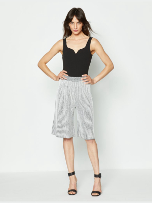 Cropped Wide-leg Pant