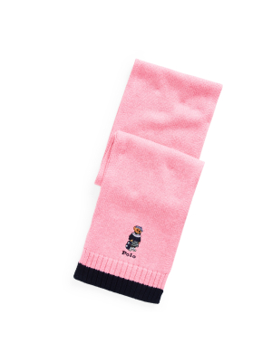 Polo Bear Cotton Scarf