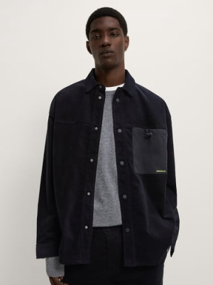 Combination Corduroy Overshirt