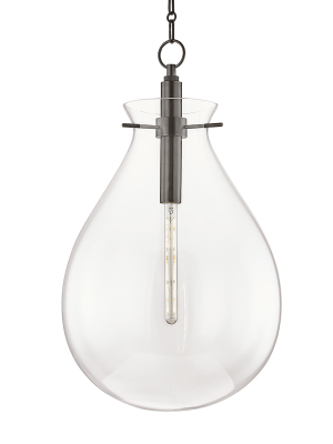 Hudson Valley Lighting Ivy Pendant - Old Bronze & Clear