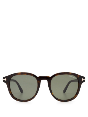 Tom Ford Eyewear Jameson Round-frame Sunglasses