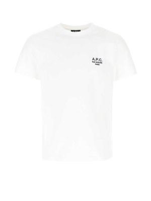 A.p.c. Raymond Logo Embroidered T-shirt