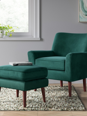 Englund Chair And Ottoman - Project 62™