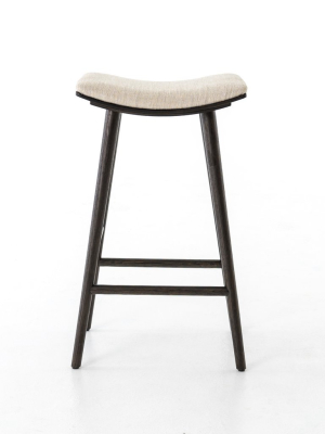 Union Saddle Bar + Counter Stools In Essence Natural