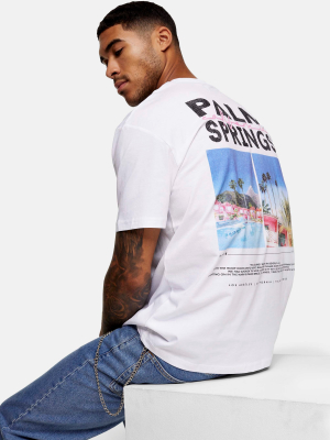 Palm Springs T-shirt In White