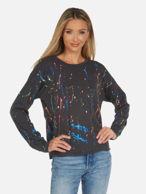 Keegan Le Onyx Neon Splatter Tee