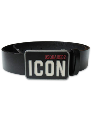 Dsquared2 Kids Logo Plaque Belt