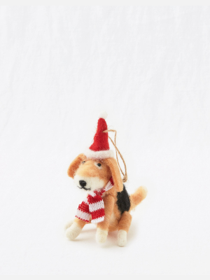 Sass & Belle Felt Ornament - Dog