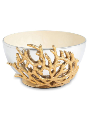 Julia Knight Coral 7.5" Bowl In Snow