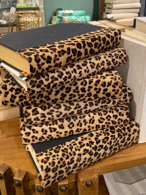 Cheetah Hide Book Set Of Six