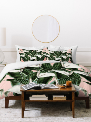 Marta Barragan Camarasa Sweet Floral Desert Duvet Set - Deny Designs