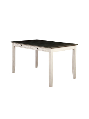 Acker Rectangular Counter Height Dining Table - Iohomes