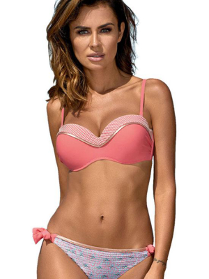 Boho Starfish Bandeau Bikini Swimsuit - Two Piece Set