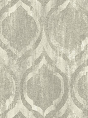 Old Danube Wallpaper In Neutrals From The Lugano Collection By Seabrook Wallcoverings