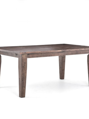 Expandable Farmhouse Dining Table - Sundried Wheat