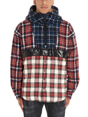 Dsquared2 Checkered Hooded Jacket