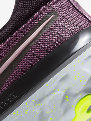 W Nike React Infinity Run Fk 2 In Violet Dust/elemental Pink/black