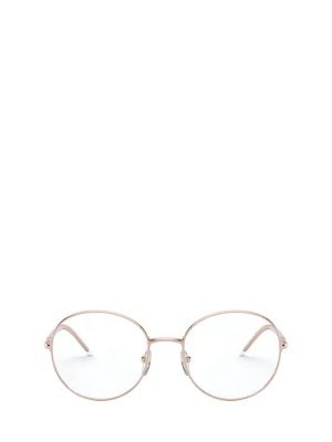 Prada Eyewear Round Frame Glasses