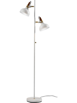 Brest Floor Lamp White