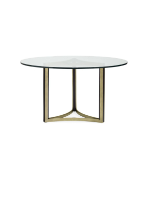 Remix Glass Top Dining Table