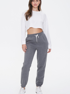 French Terry Drawstring Pants