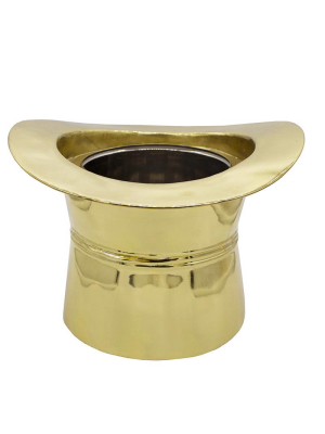 Worlds Away Top Hat Ice Bucket