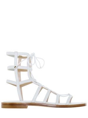 Stuart Weitzman Kora Lace Up Sandals