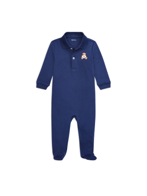 Polo Bear Cotton Coverall