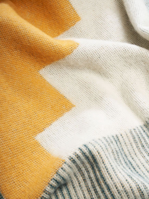 Aspect Wool Blanket By Yanyi Ha