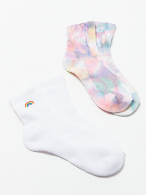 Icon Quarter Sock 2-pack