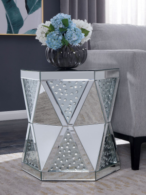 Turner Accent Table Silver - Iohomes