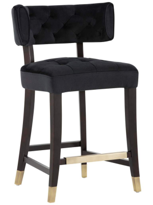 Tatum Counter Stool, Piccolo Black