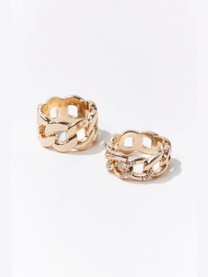 Cutout Chain Ring Set