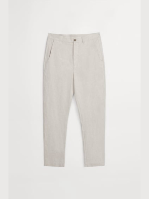 Linen - Cotton Textured Pants