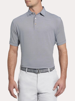 Peter Millar Crown Sport Men's Jubilee Stripe Performance Polo