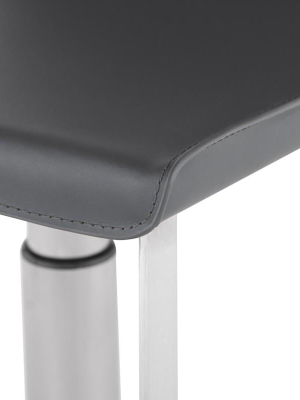 Nuevo Kailee Adjustable Stool - Dark Grey