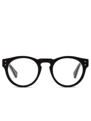 Soup Cans Reading Glasses - Black White Pin