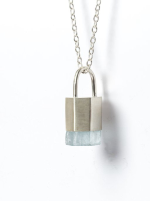 Talisman Necklace Specimen (aquamarine, Ma+aqu)