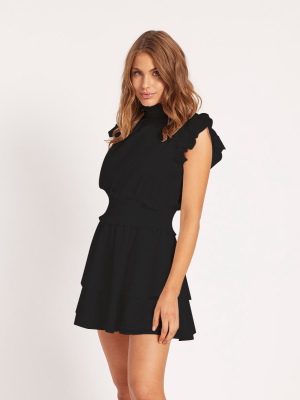 Versailles Mini Dress | Black