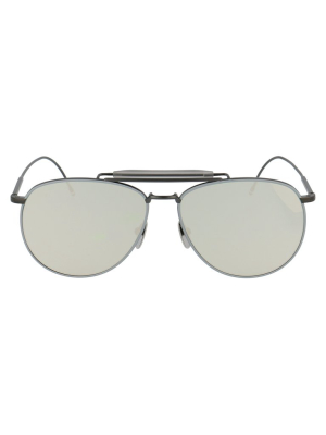 Thom Browne Eyewear Aviator Sunglasses