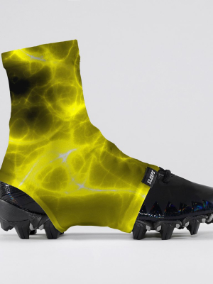 Electric Yellow Kids Spats / Cleat Covers